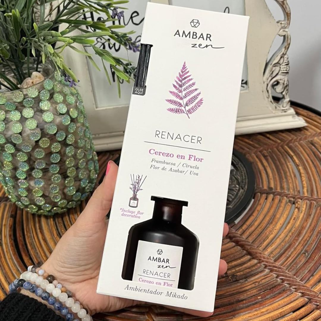 Pack de 4 Mikado Ámbar Zen Cerezo en Flor Renacer x4