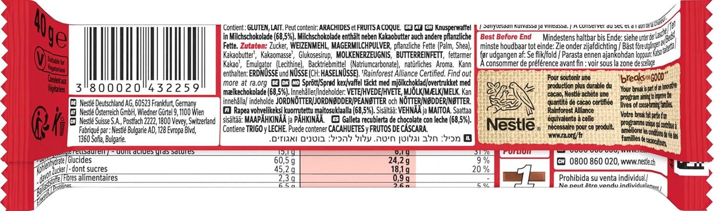 Nestlé KitKat Mini & Lion – Pack Mezclado 24 unidades