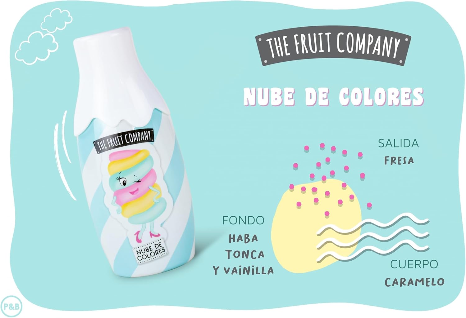 Set regalgo The Fruit Company Nube de Colores – Estuche de Regalo