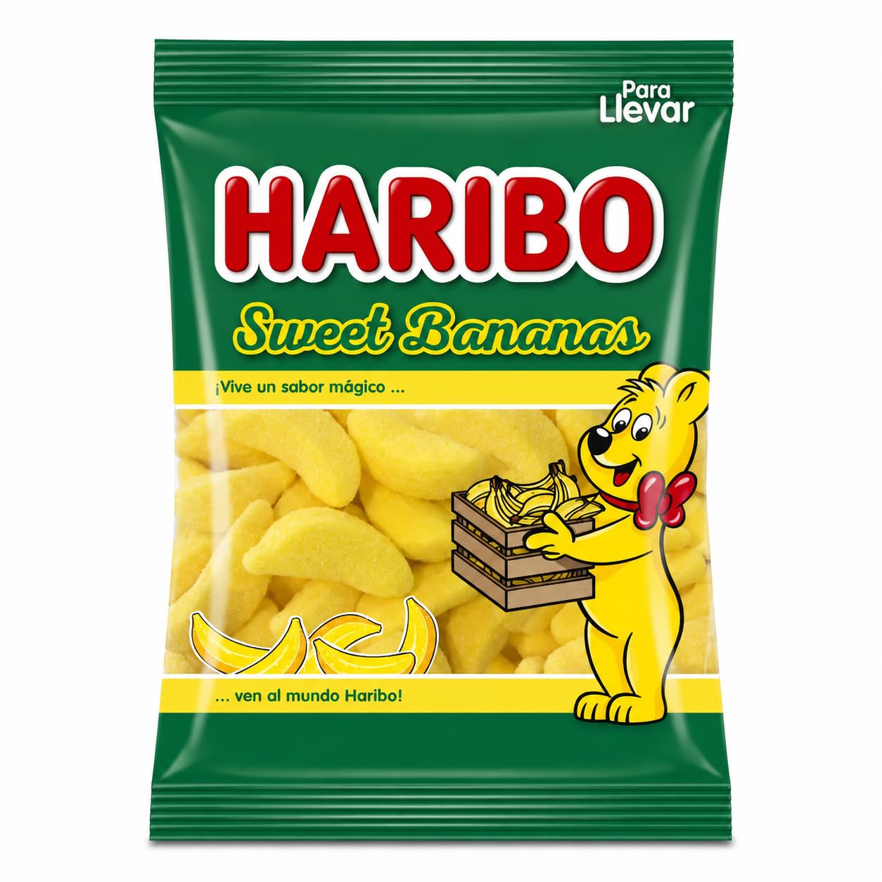 HARIBO Sweet Bananas pack 18 bolsas de 90 g
