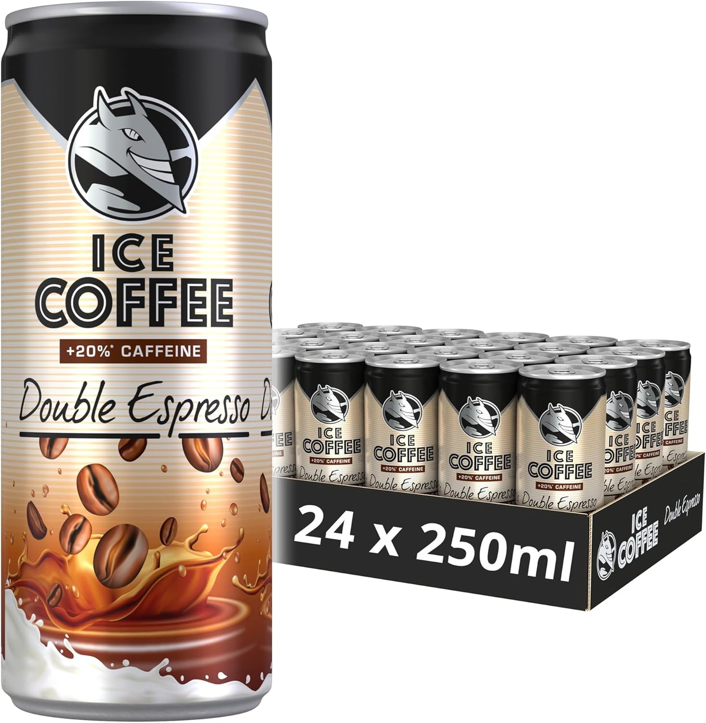 Hell Energy café expreso doble pack 24x250ml bebida energética Golominas
