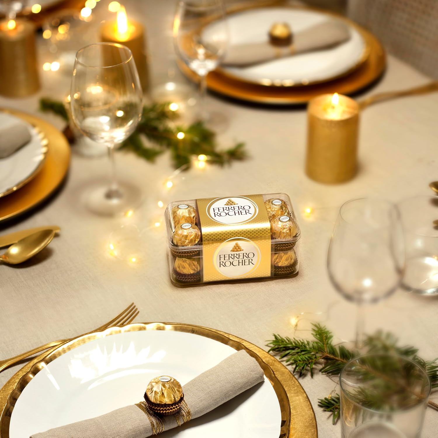 5 unidades FERRERO ROCHER T16 200G | Paquete de 5 unidades