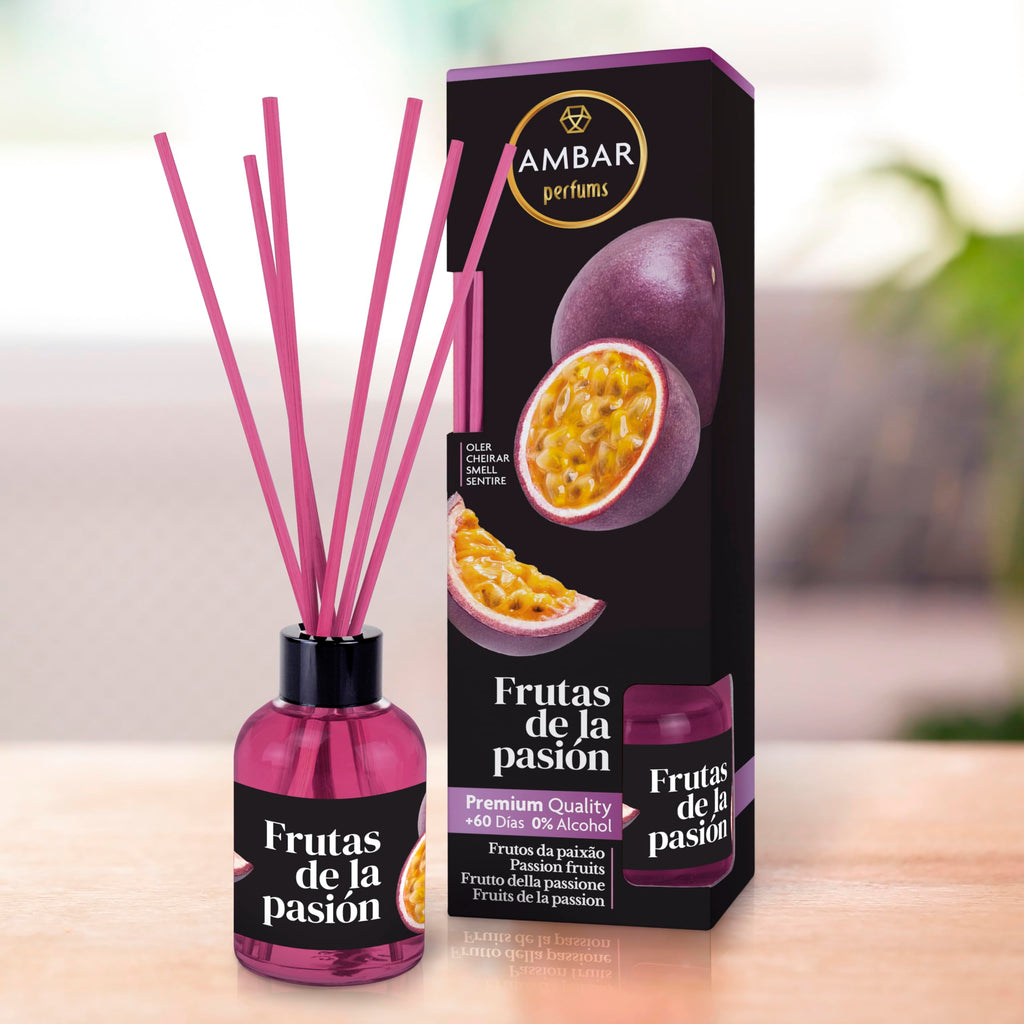 Ambar Perfums Ambientador Mikado Dama de Noche. Ambientador de Varillas(Pack 3 uds. x 45 ml)