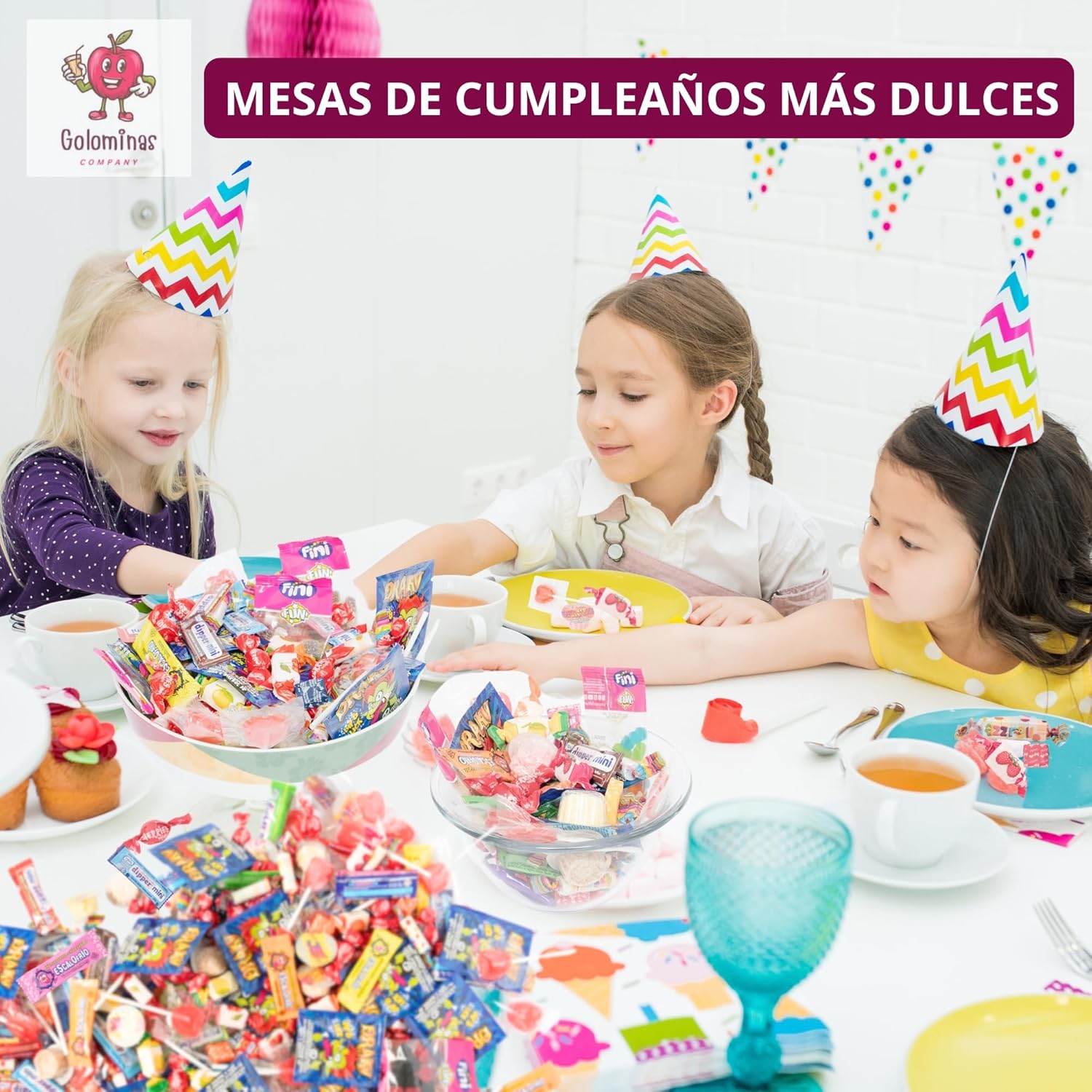 Mega 300 Chuches Cumpleaños. Relleno Piñata
