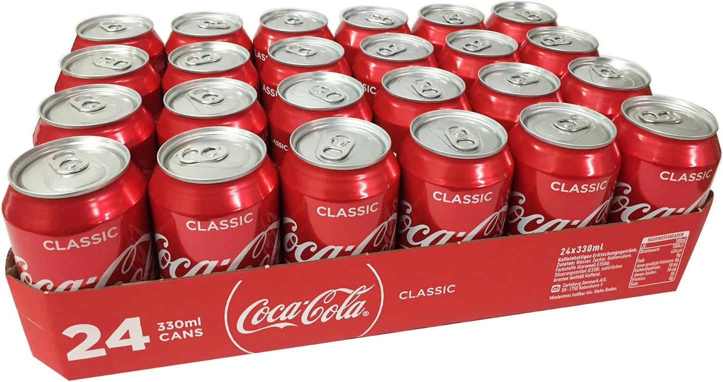 Coca-Cola Original pack 24 latas 330ml refresco cola Golominas