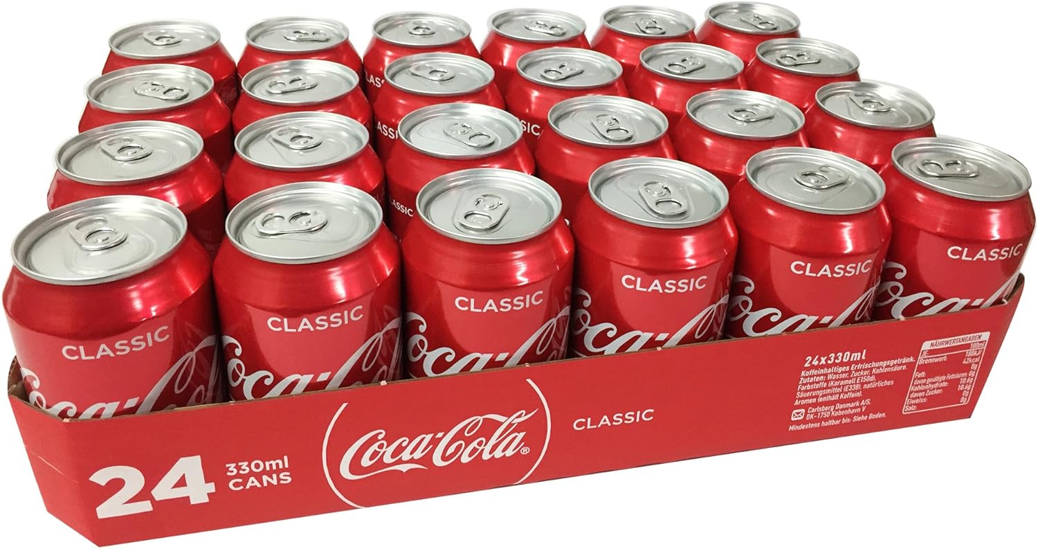 Coca-Cola Original – Pack 24 Latas de 330 ml