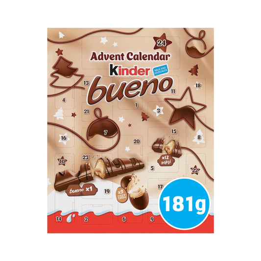 Calendario de Adviento Kinder Bueno – 181 g