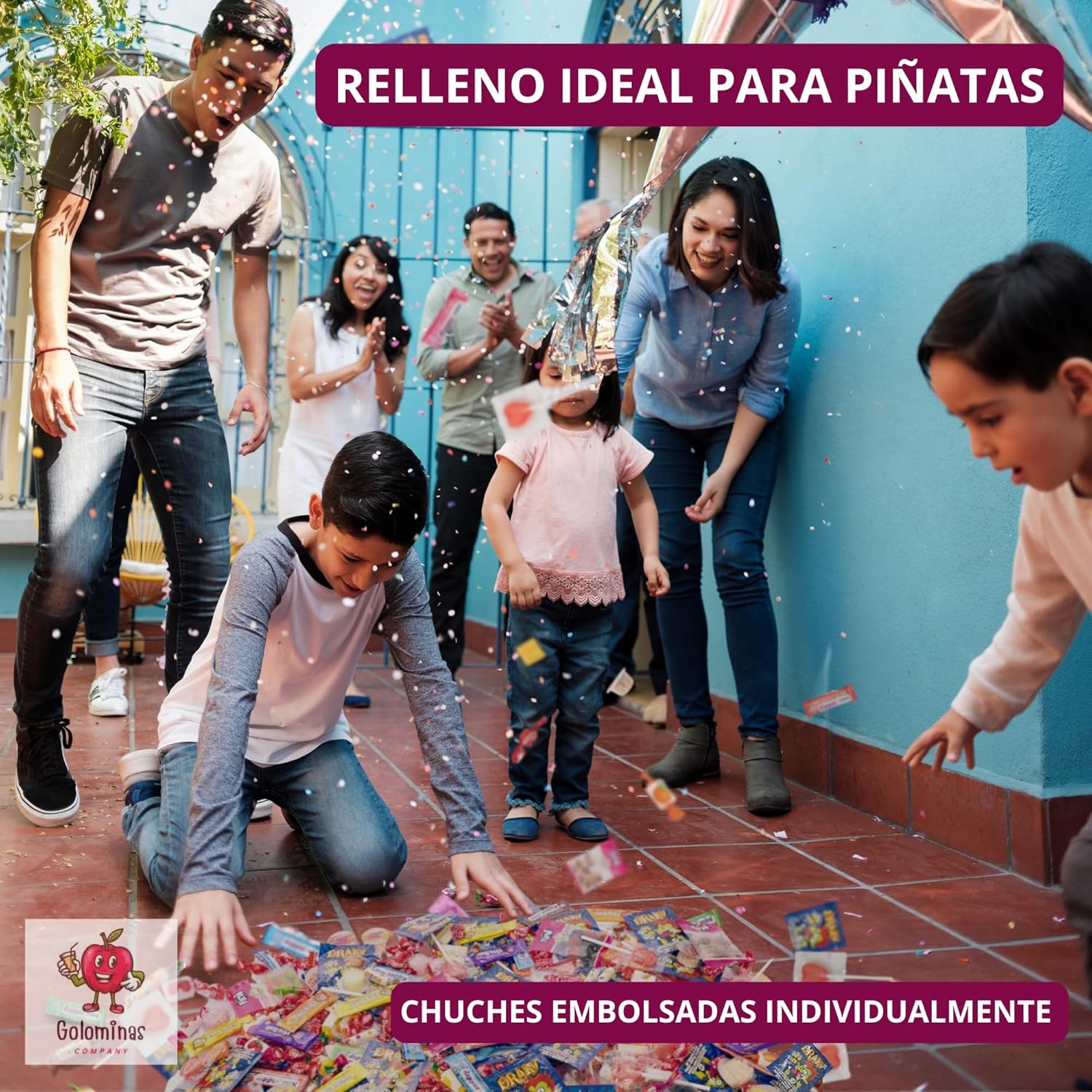 Mega 300 Chuches Cumpleaños. Relleno Piñata