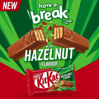 KitKat Hazelnut – Wafer con Chocolate y Avellanas 24x41,5g