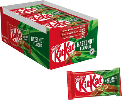 KitKat Hazelnut – Wafer con Chocolate y Avellanas 24x41,5g