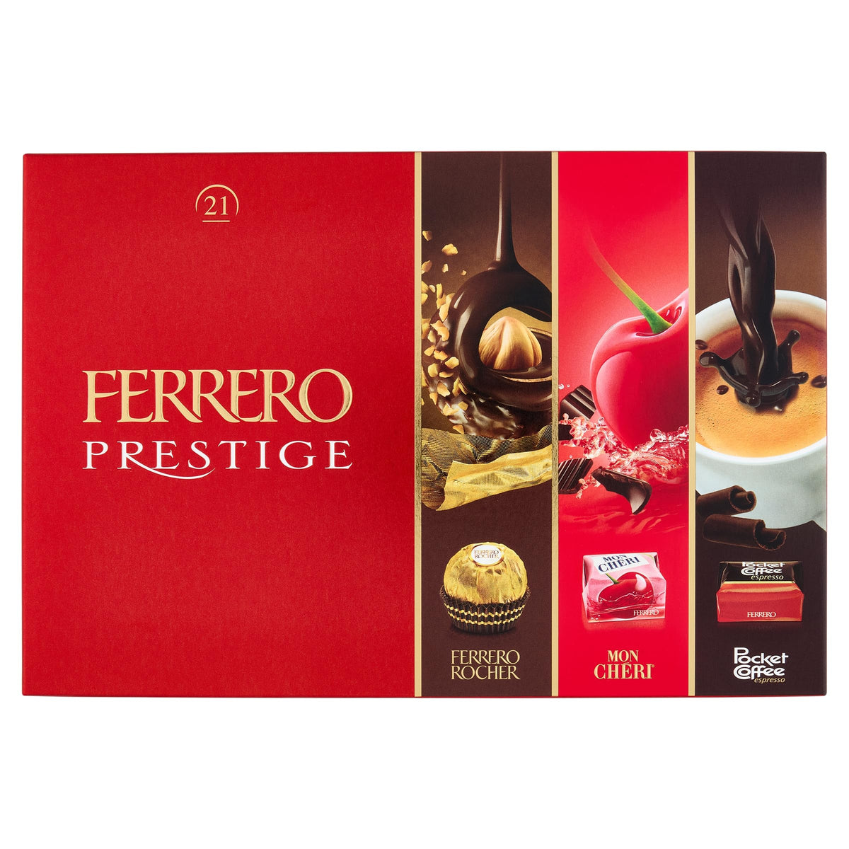 Ferrero Prestige T21 – Surtido de 21 Bombones, 246 g