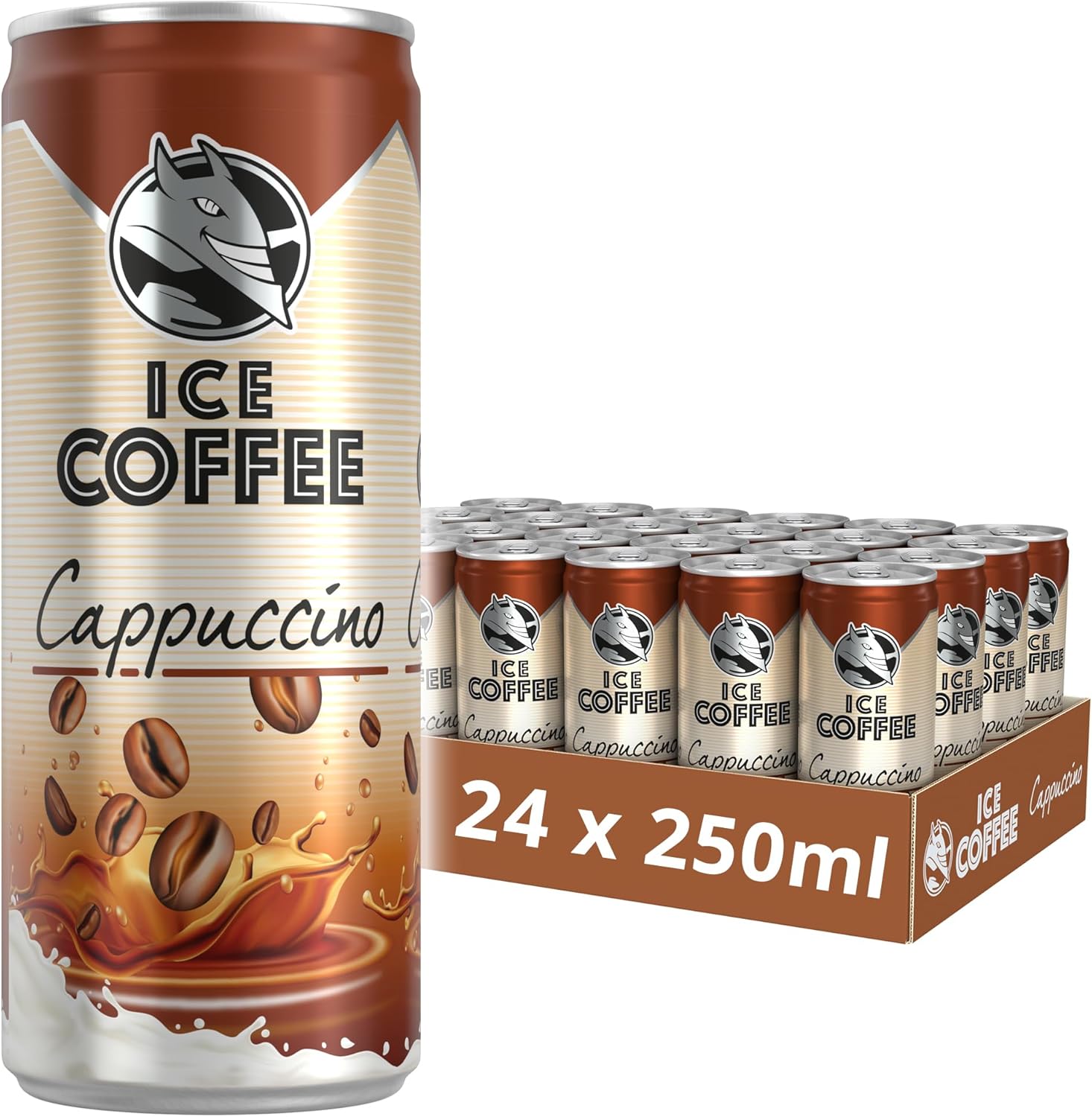 Hell Ice Coffee Cappuccino pack 24 latas 250ml café helado Golominas