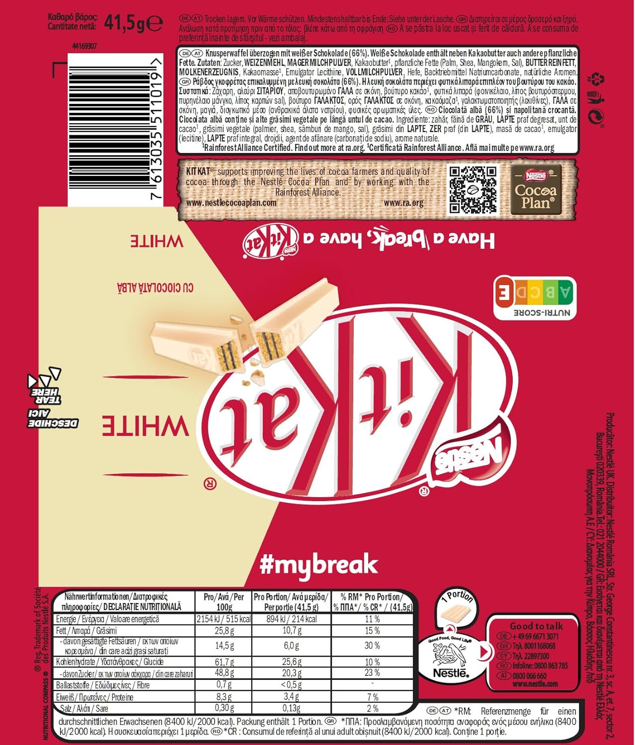 Kit-Kat White