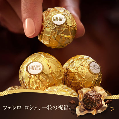 Ferrero Rocher T30 – Pack de 3 Cajas (90 Bombones), 3 × 375 g