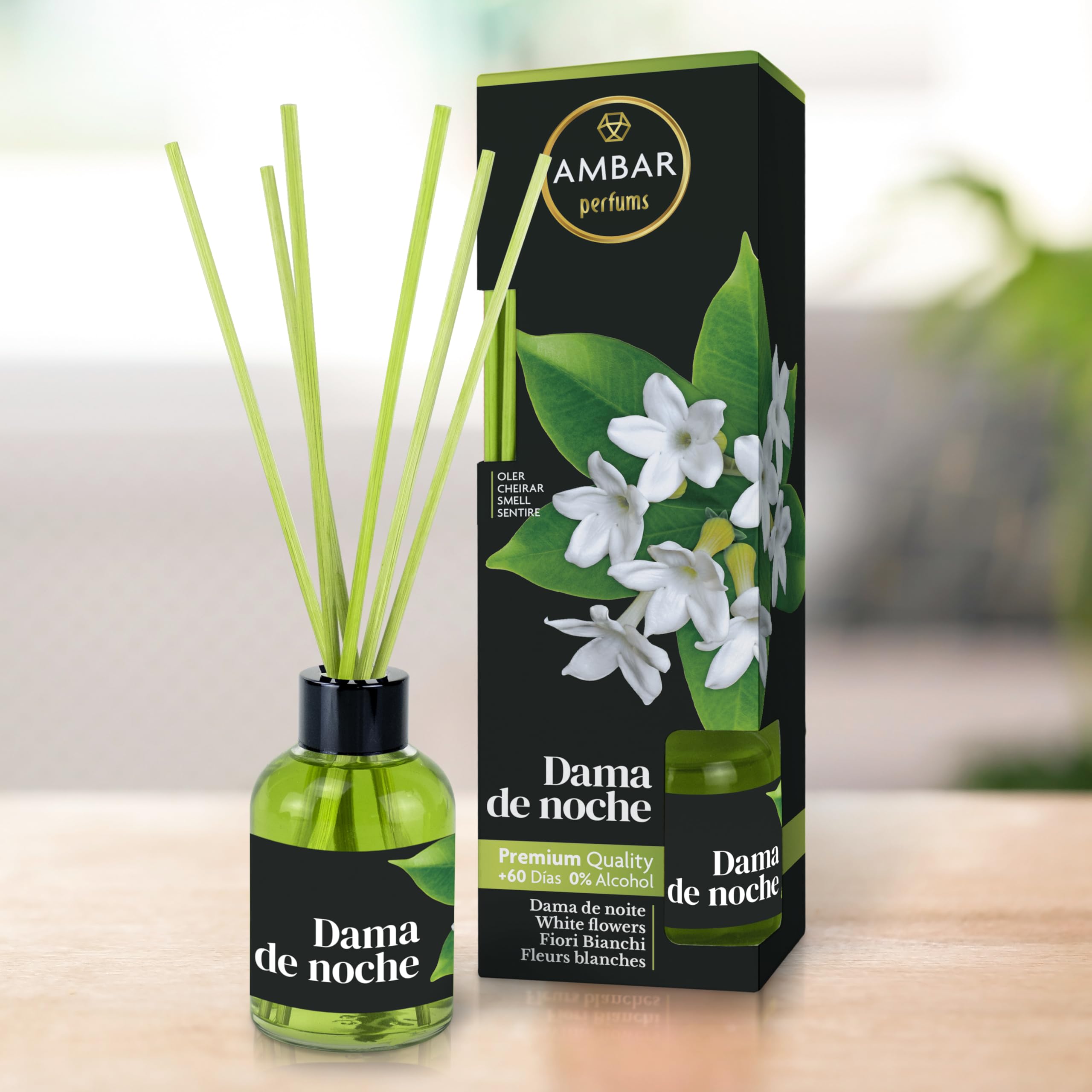 Ambar Perfums Frutas De La Pasión Ambientador Mikado, 50 ml, Pack de 3