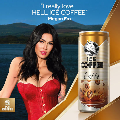 Hell Iced Coffee Latte – Pack 24 Latas de 250 ml