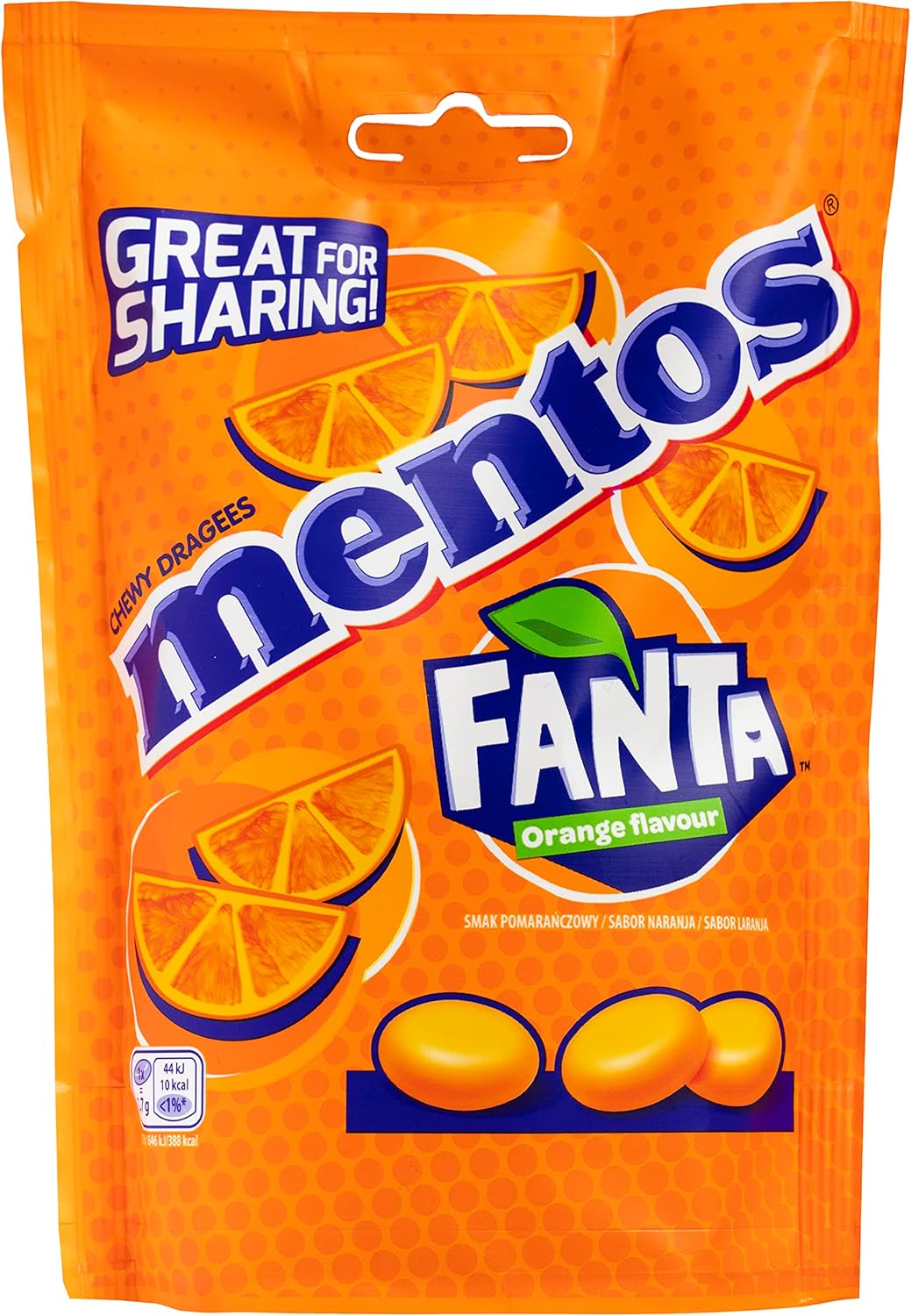 Mentos Fanta Edición Limitada, Caramelo Masticable - 7 bolsas de 160 gr (Total 1120 gr)