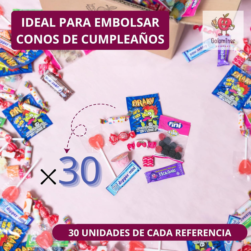 Mega 300 Chuches Cumpleaños. Relleno Piñata