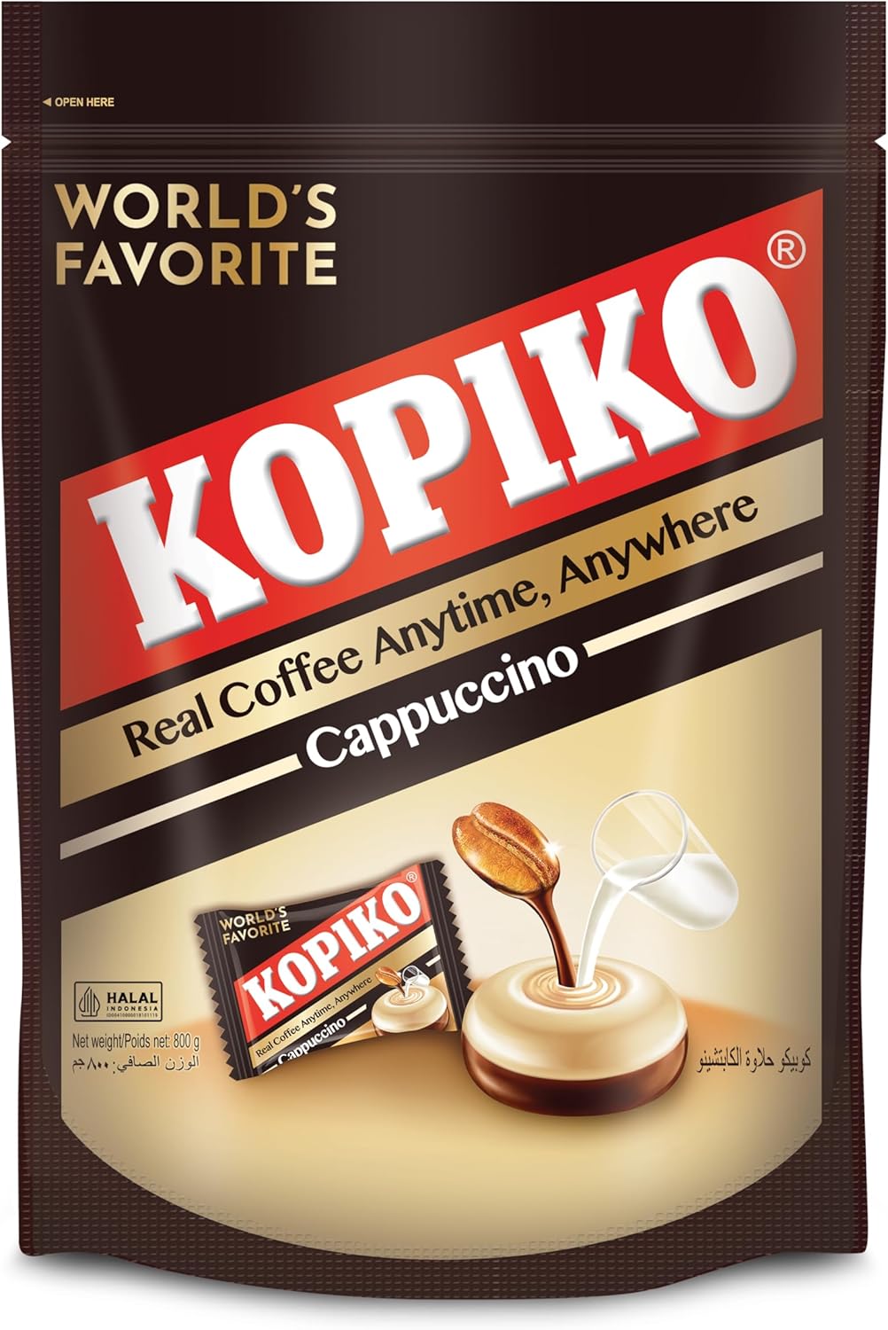 Kopiko Cappuccino Caramelos de Café – 800g