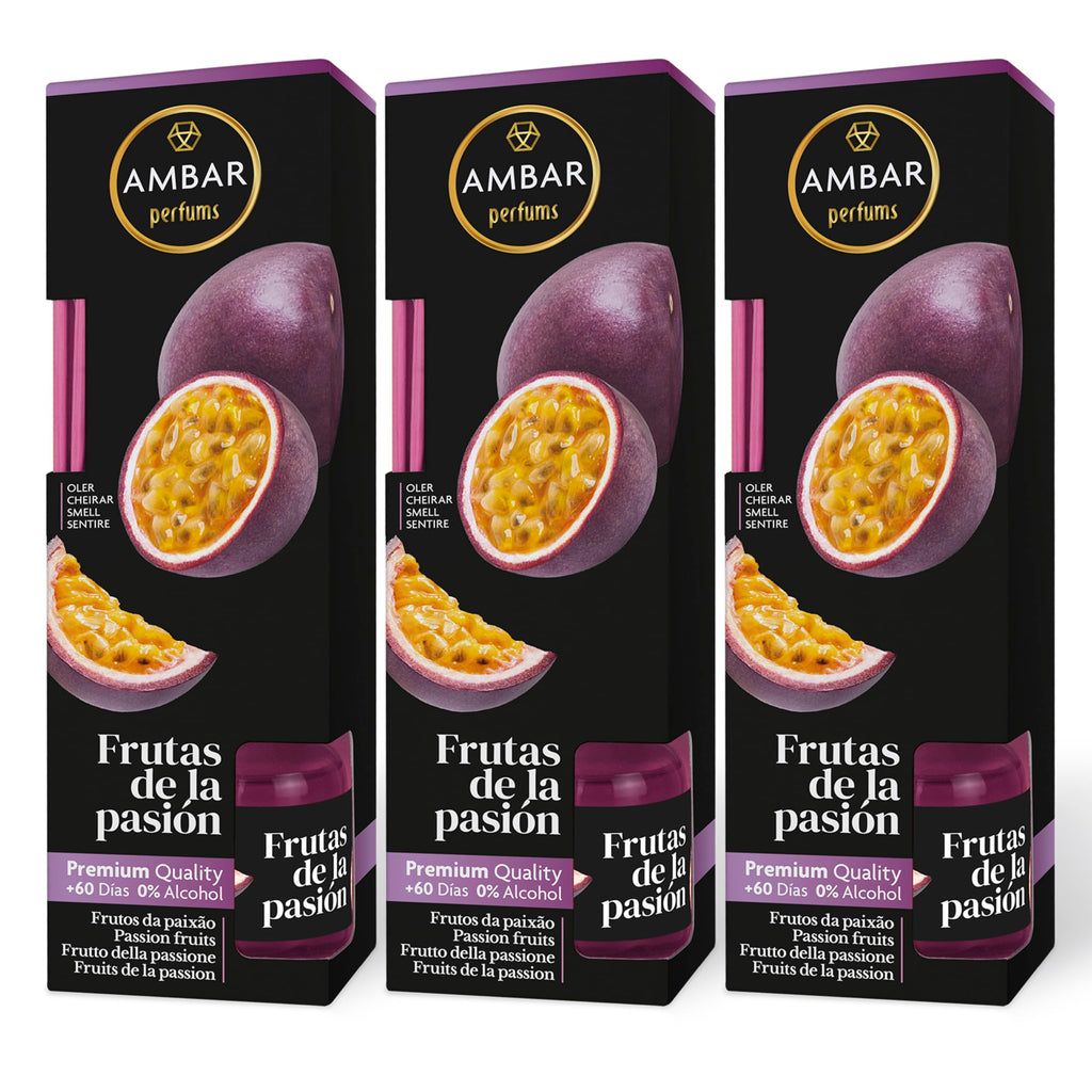 Ambar Perfums Ambientador Mikado Dama de Noche. Ambientador de Varillas(Pack 3 uds. x 45 ml)