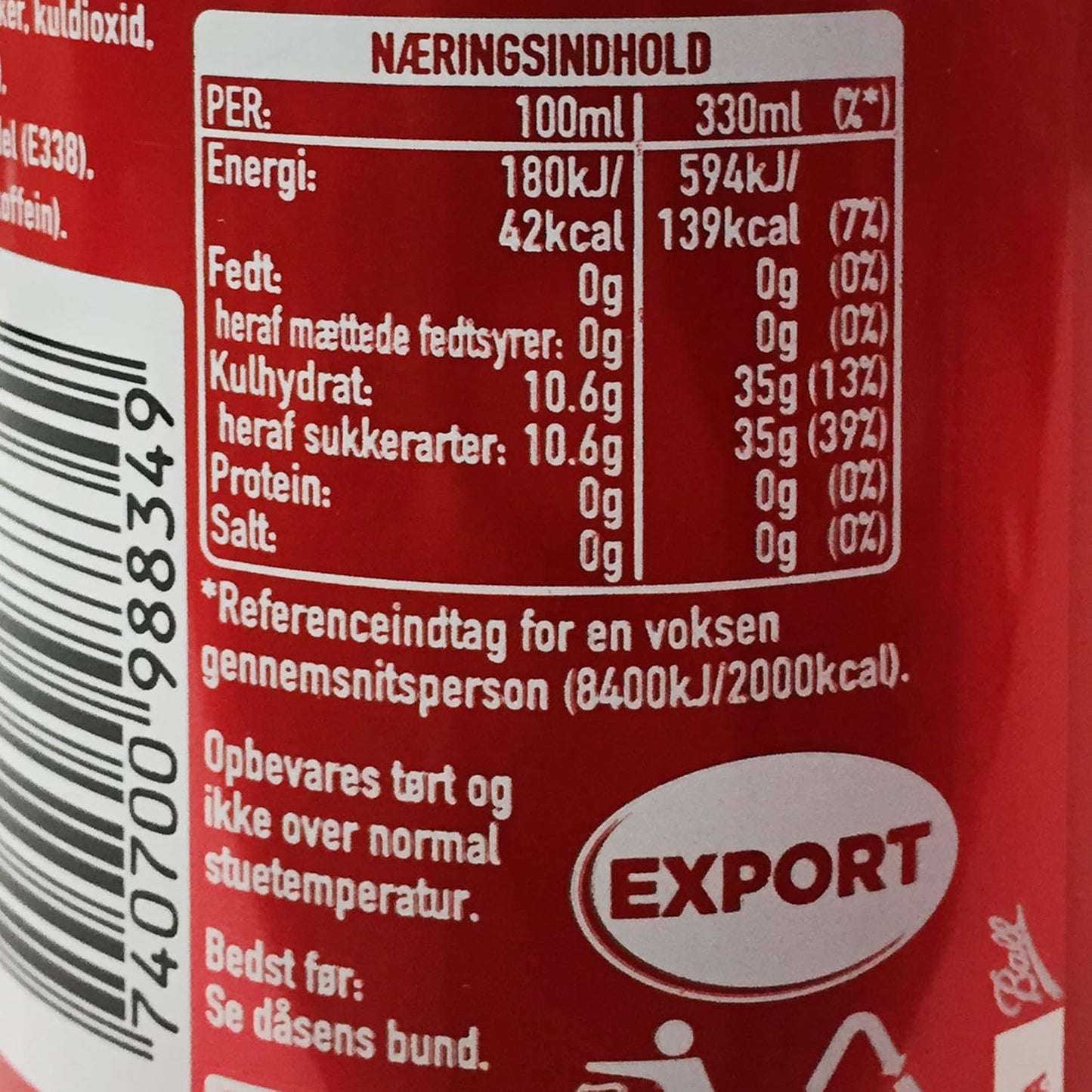 Coca-Cola Original – Pack 24 Latas de 330 ml