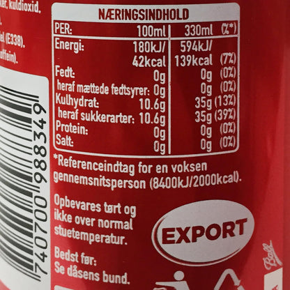 Coca-Cola Original – Pack 24 Latas de 330 ml