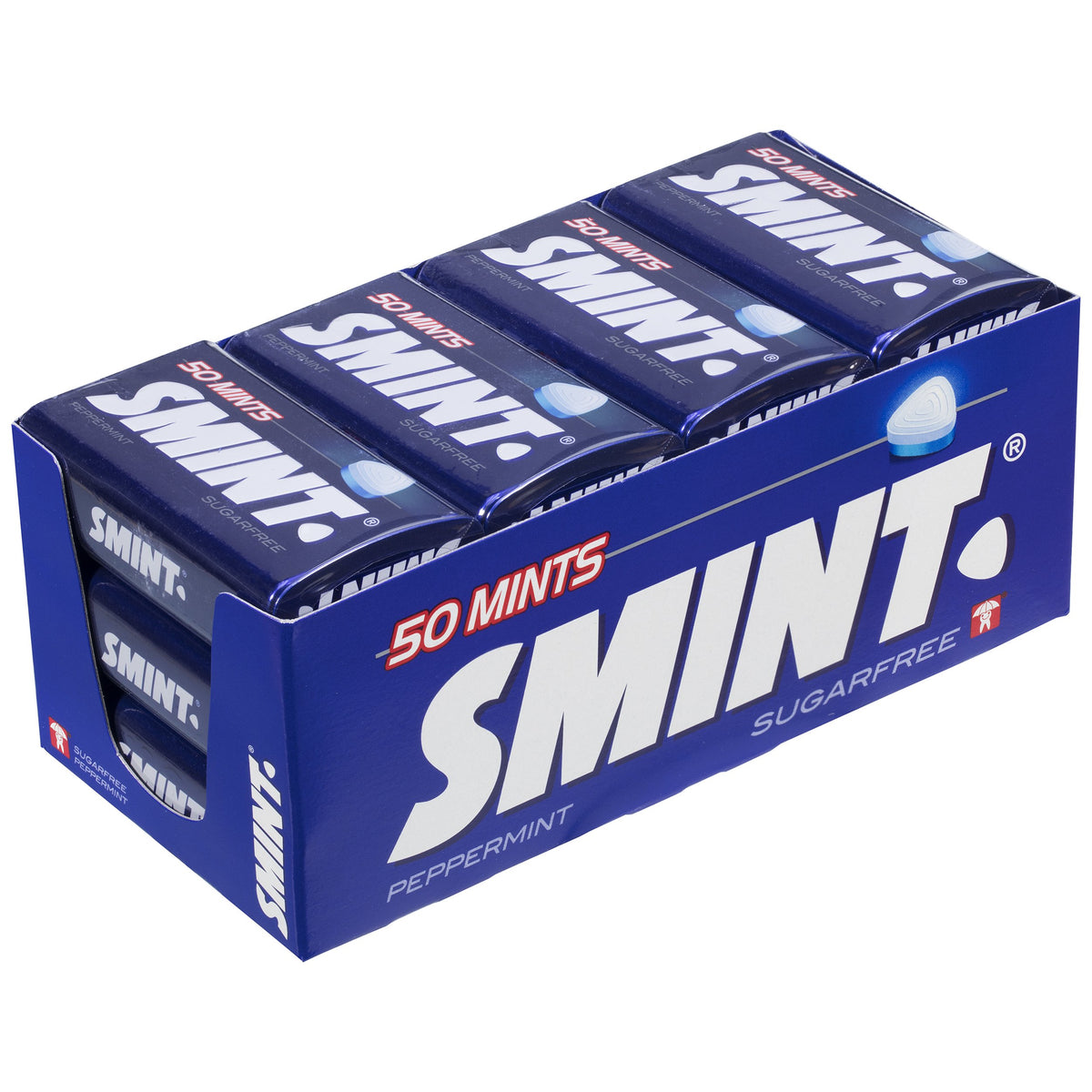 Smint Caramelos Sin Azúcar – Pack de 12 Latas, Sabores Variados