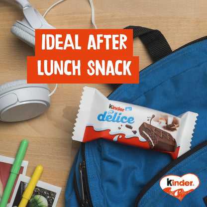 Kinder Délice Bizcochitos Rellenos – Pack 20 unidades