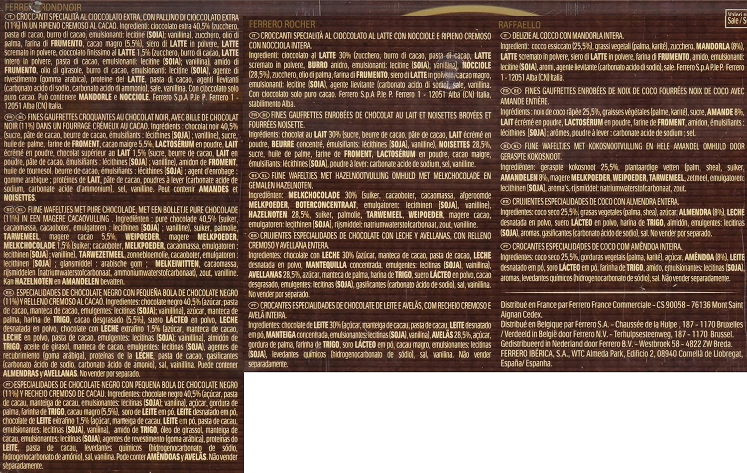 Ferrero Bombones - 249 g