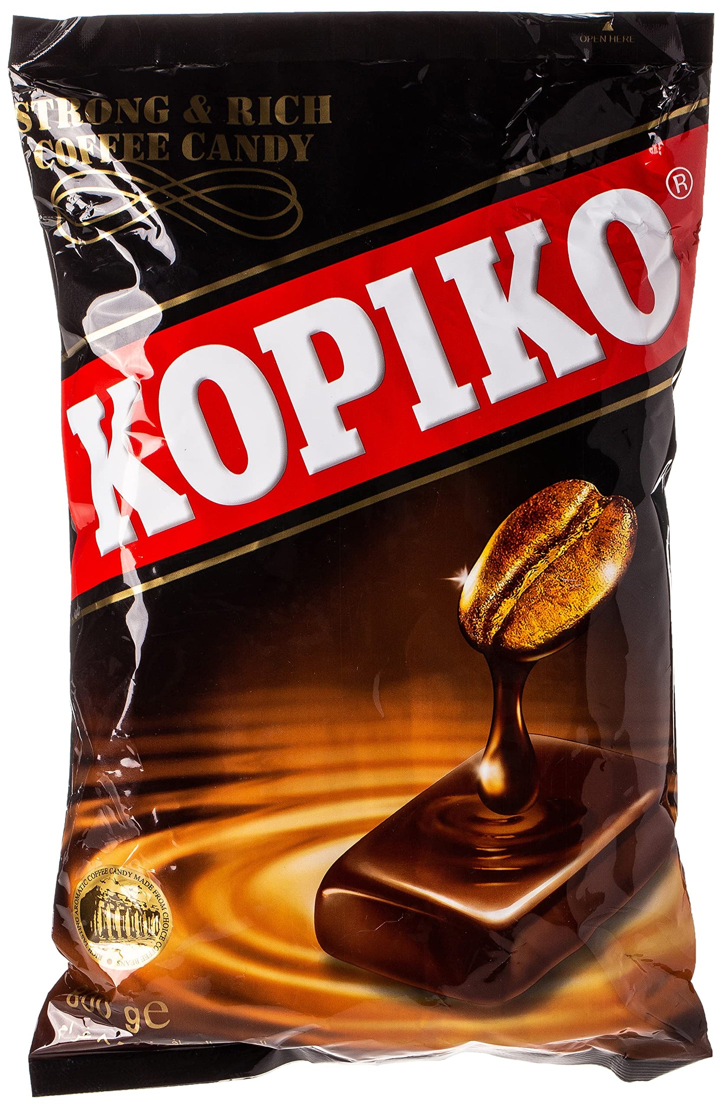 Kopiko Caramelo Café 800g caramelos duros sabor café al por mayor Golominas