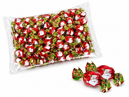 Bolsa de 80 bombones de chocolate Papá Noel Laica