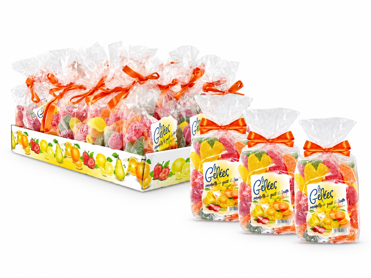 Interdulces Fruta italiana 250 g Estuche 24 uds.