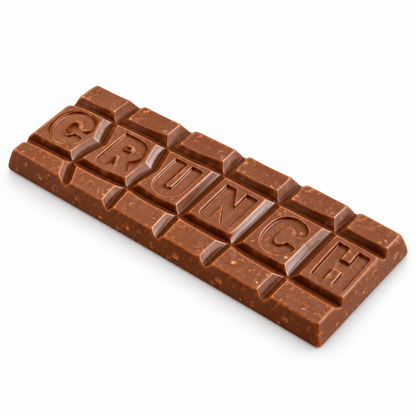 Nestlé Crunch Chocolate con Leche y Cereales Crujientes – 20 Tabletas de 100 g, Caja de 2 kg