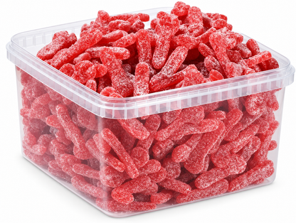Llaves Ácidas Fresa 290 Uds – Gominolas Surtidas con Azúcar Ácido