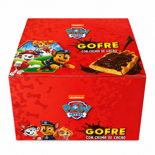Choco Wafer Paw Patrol – Caja de 24 Obleas x 60 g con Cobertura de Cacao – Snack de Chocolate – 1,45 kg – imagen 2