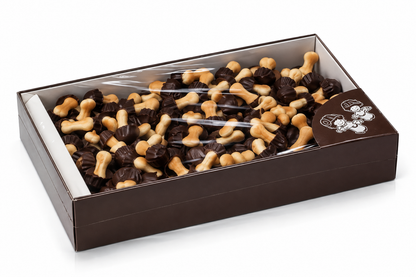 Funny Mushrooms Setitas de Galleta con Cobertura – 1 kg | Sabores Chocolate con Leche, Chocolate Blanco, Fresa, o Pistacho (Chocolate Blanco)