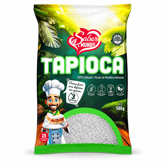 Tapioca Granulada Natural 500g