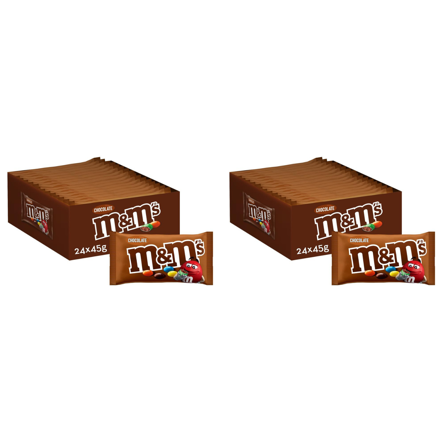 M&M's Bolitas de Colores de Cacahuete con Chocolate con Leche 24 u x 45g