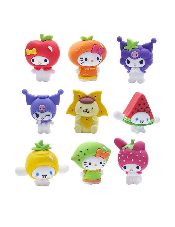 Pack 5 Bolas Hello Kitty and Friends Tutty Frutty Figura Sorpresa