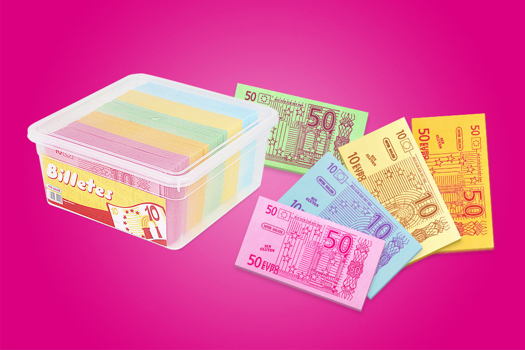Obleas Billetes de oblea Tarro 400 uds.