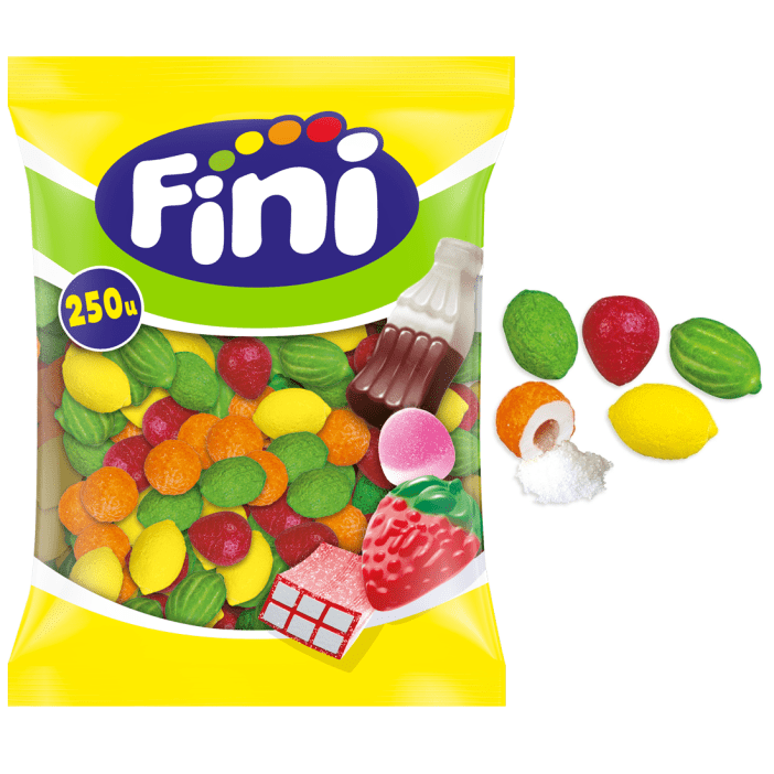 Fini chicle macedonia 250 unidades chicles granel al por mayor Golominas