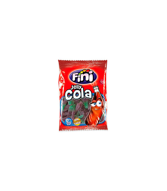 Fini Botellas Cola Azúcar caja 12 bolsas de 90 g