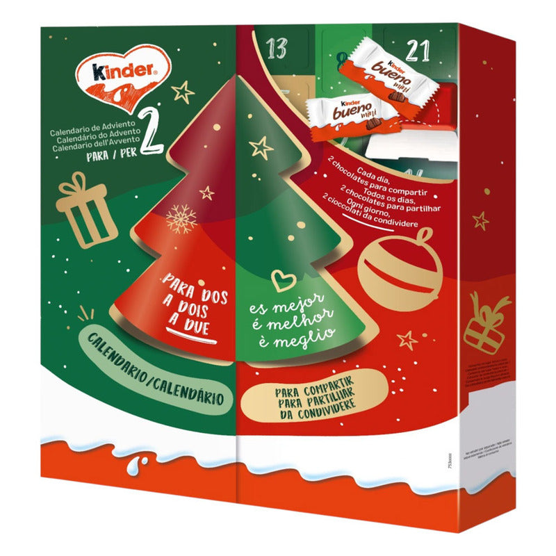 Calendario de Adviento Kinder para Dos