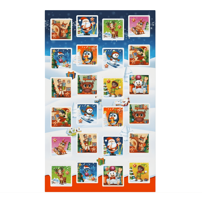 Kinder calendario adviento Memory 316g Kinder Mix navidad Golominas