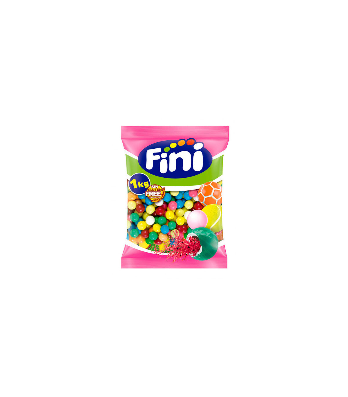 Fini Surtido Bolos chicles caja 12 bolsas de 90 g
