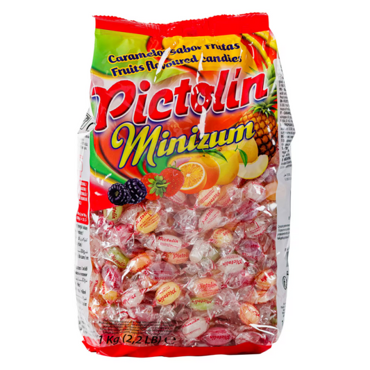 Caramelos Minizum Pictolin frutas 1kg caramelos surtidos granel Golominas