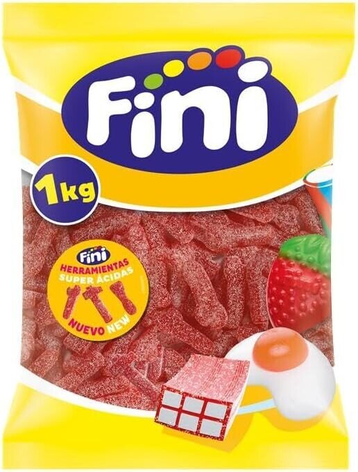Fini herramientas super ácidas gominolas pica pica 1kg Golominas