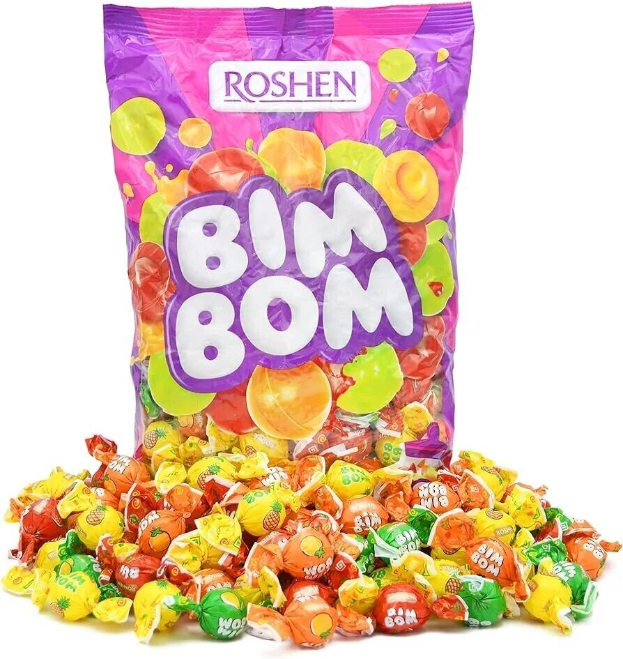 Bim Bom caramelos surtidos pack 125 dulces variados Golominas