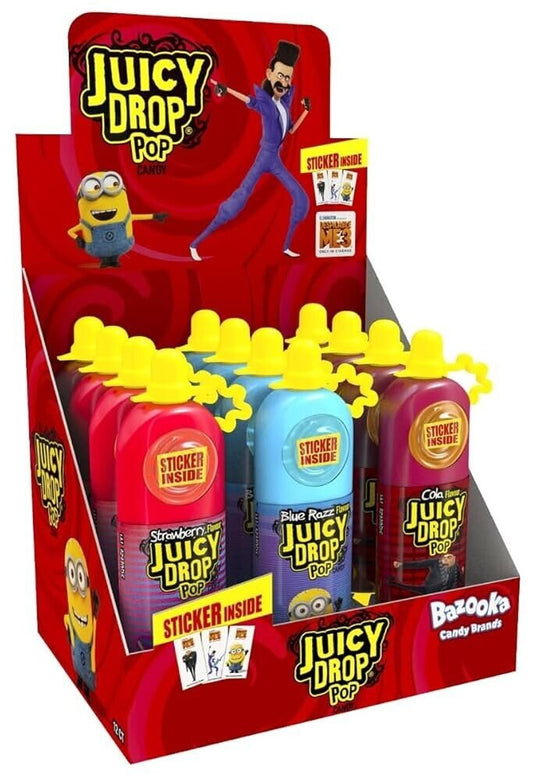 Juicy Drop Pop lolly candy 12 unidades chuches pica pica Golominas