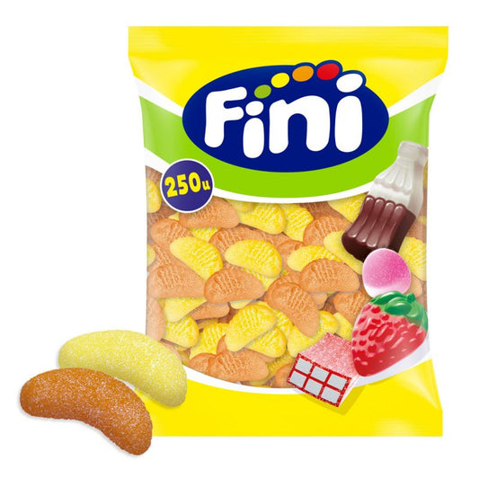 Fini Gajos 250 Unidades | Gominolas Blandas con Forma de Gajos y Sabores Frutales Surtidos | Golosinas para Fiestas, Candy Bar y Hostelería